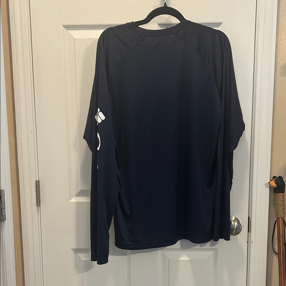 Columbia Men's Dark Blue Long Sleeve Shirt - Picture 4 of 4